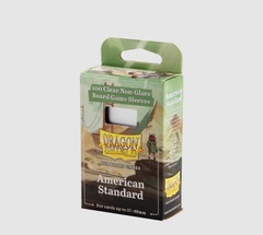 American Standard - Clear Board Game Sleeves
